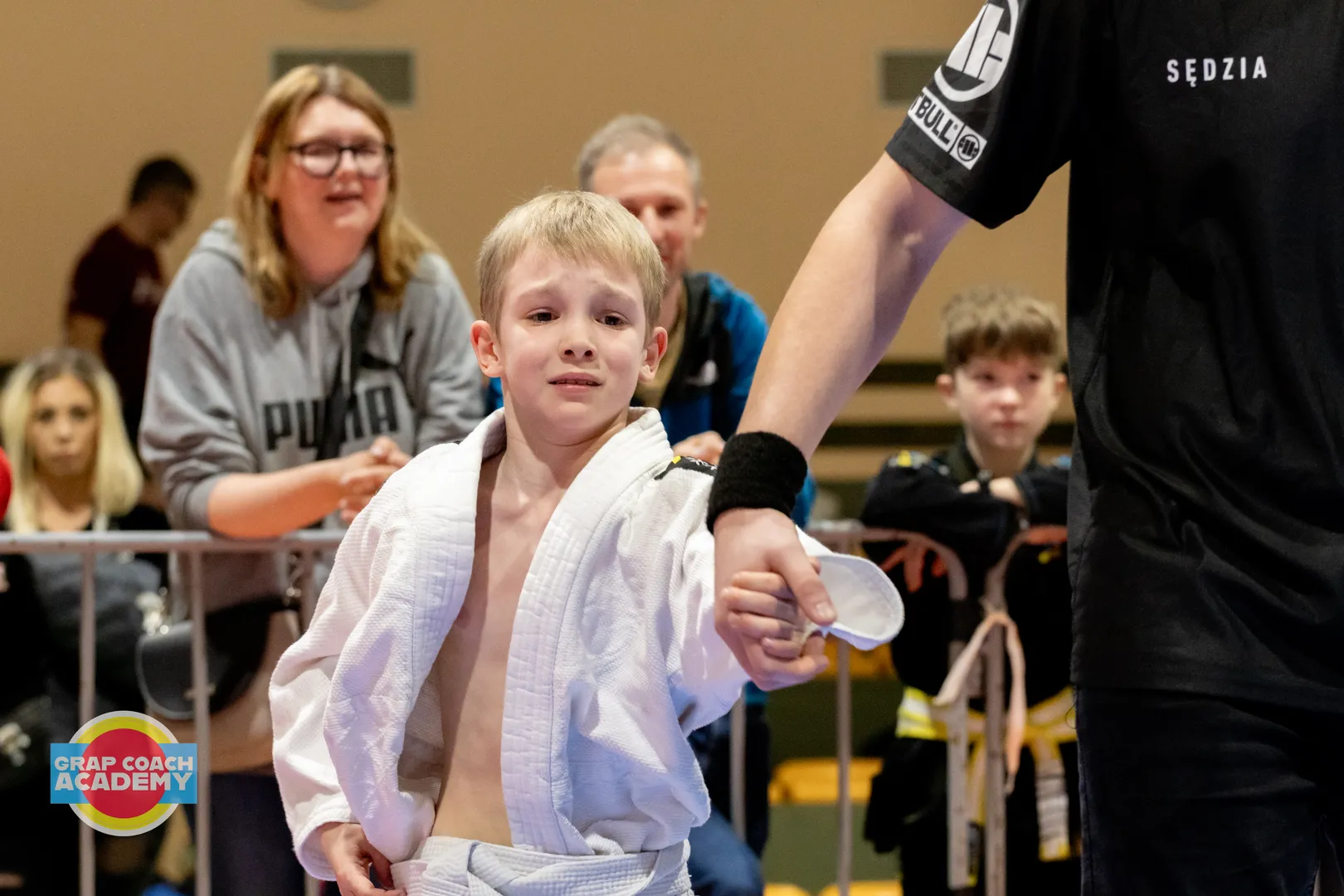 Zajęcia podopiecznych na turnieju Grap Coach Academy